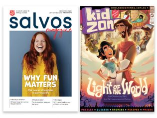 Salvos Magazine and Kidzone PowerPoint - August 30, 2025